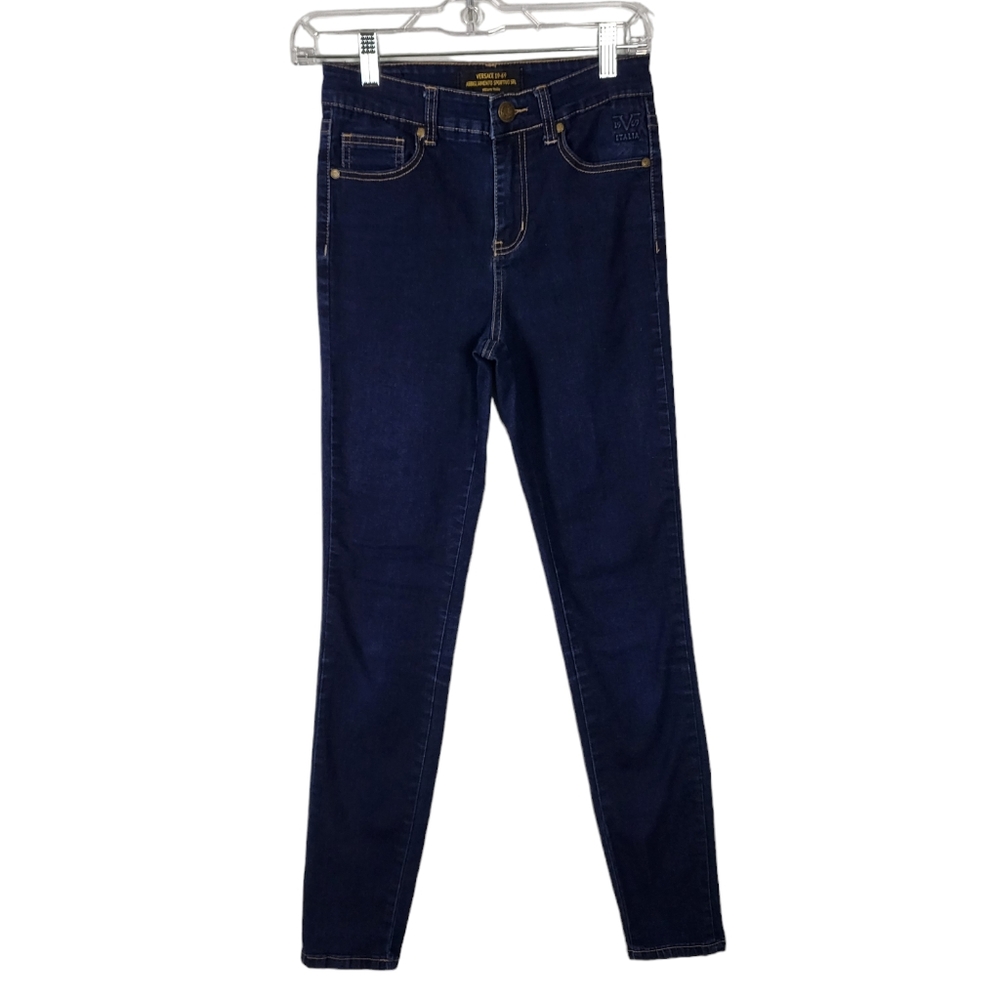Versace V19-69 women's Abbigliamento sportivo SRL denim skinny jeans size 27
